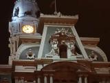 Philadelphia City Hall at night, South facade and tower