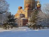 Строительство православного храма, 18 января 2014 года. Строительство православного храма, 18 января 2014 года.