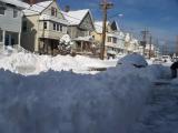 Neve em Bridgeport , CT , EUA