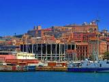 Cagliari: The city view from the sea / La città vista dal mare Cagliari: The city view from the sea / La città vista dal mare