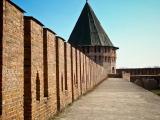На стене Смоленского кремля На стене Смоленского кремля