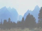 Smoky Day in the Tetons