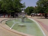 Kazanluk - The fountain in the square