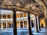 Palacio Carlos V. Granada. Palacio Carlos V. Granada.