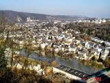 Widok z Burg Lahneck Widok z Burg Lahneck