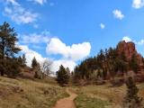 Red Rocks Loop Trail (Boulder) - West side facing North Red Rocks Loop Trail (Boulder) - West side facing North
