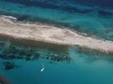 Formentera from the air Formentera from the air