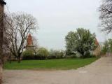 Blick zur Schwedenwiese, Burg Trausnitz, Landshut Blick zur Schwedenwiese, Burg Trausnitz, Landshut