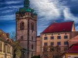 Eine Kirche in Mělník
