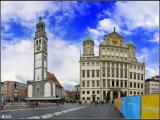 Augsburg, Rathausplatz