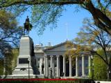 Gerneral Sherman overlooking the US Treasury Building  
