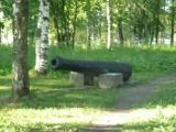 Вытегра, пушка, за Сретенской церковью