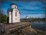  St.Olga Chapel. Holy Trinity Cathedral,1699.  Pskov. Russia