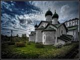 Church of Epiphany s Zapskovya, Pskov. Russia Church of Epiphany s Zapskovya, Pskov. Russia