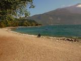 The beach