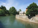 Il fiume Bacchiglione a Vicenza 