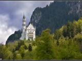 Schwangau, view toward Neuschwanstein Schwangau, view toward Neuschwanstein