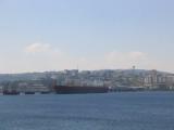 Muelle de petroleros, desde el Dique de Abrigo. La Coruña Muelle de petroleros, desde el Dique de Abrigo. La Coruña