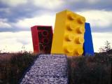 Legos and sky. Legos and sky.