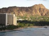 Diamond Head from Sheraton Hotel Diamond Head from Sheraton Hotel