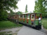 Small train in Donaupark Small train in Donaupark