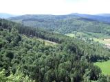 Widok z Chojnika Widok z Chojnika