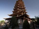Wooden Pagoda of Zhangye Wooden Pagoda of Zhangye