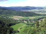Widok z Chojnika Widok z Chojnika