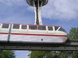 Space Needle and Mono Rail in Seattle
