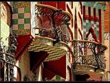 Gaudí - Casa Vicens - Detall balcons Gaudí - Casa Vicens - Detall balcons