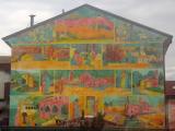 Facciata dipinta dall'artista Renato Reggiori - Varese Facciata dipinta dall'artista Renato Reggiori - Varese