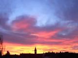 morgens auf meinem Balkon