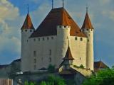 Schloss Thun desde Kunsteisbahn Schloss Thun desde Kunsteisbahn