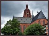 Der Kaiserdom St. Bartholomäus in Frankfurt am Main. Der Kaiserdom St. Bartholomäus in Frankfurt am Main.