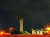 Monument "Samarsko zname" - night Monument "Samarsko zname" - night