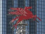 Winged Horse, located high atop the Magnolia Hotel, Dallas, Tx. Winged Horse, located high atop the Magnolia Hotel, Dallas, Tx.