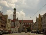 Basilika & Kloster *Sankt Ulrich und Afra* in der "Max-Straße" - Augsburg [185°] (i)