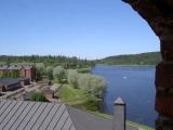 View from castle Hämeenlinna View from castle Hämeenlinna