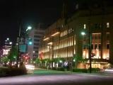 Toyama Denki Bldg illuminated Toyama Denki Bldg illuminated