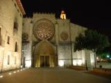 312.Monastir Sant Cugat de nit 003