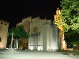 313.Monastir Sant Cugat de nit 004