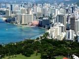 Waikiki from Diamond Head Crater Waikiki from Diamond Head Crater