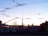 Trolley Bus Terminus at Nove Jescany Trolley Bus Terminus at Nove Jescany