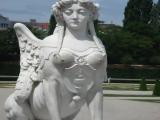 Vienna, belvedere, sphinx Vienna, belvedere, sphinx