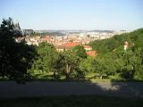 Praha - At Strahovský klášter - View ENE over Malá Strana