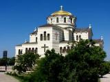 KHERSONES/CHERSONEZ (UA): St. Vladimir Orthodox Cathedral/Prawosławna katedra św. Włodzimierza. KHERSONES/CHERSONEZ (UA): St. Vladimir Orthodox Cathedral/Prawosławna katedra św. Włodzimierza.