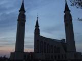 Main Mosque of Nignekamsk at night Main Mosque of Nignekamsk at night