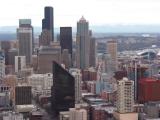 View Of Downtown From The Space Needle