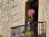 En el balcón