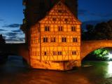 Bamberg: Altes Rathaus (city hall) by night Bamberg: Altes Rathaus (city hall) by night